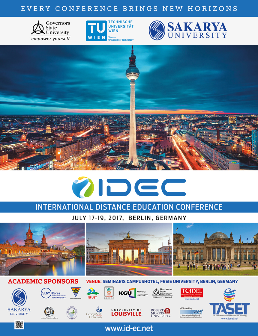 International Distance Education Conference IDEC 2017